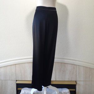 St. John Midnight Wide-Leg Trousers